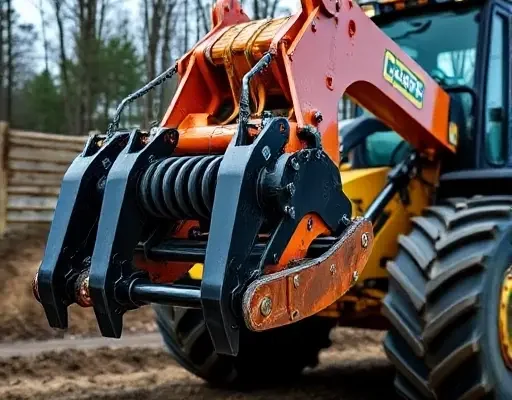 Оптимизация углеродной эффективности грейферов: настройка динамических гидроцилиндров для снижения потребления топлива