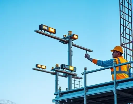 Интеллектуальные опоры с огнестойким каркасом для быстрой сборки мостов бетонной плитой