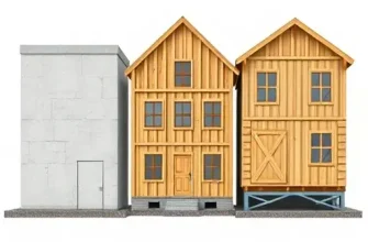 Сравнение монолитной каркасной и сборной деревянной застройки по срокам экономике и тепловому режиму в регионе проживания