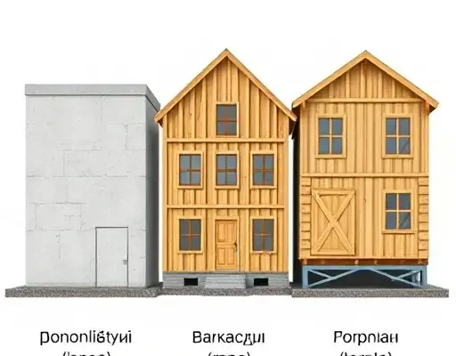 Сравнение монолитной каркасной и сборной деревянной застройки по срокам экономике и тепловому режиму в регионе проживания